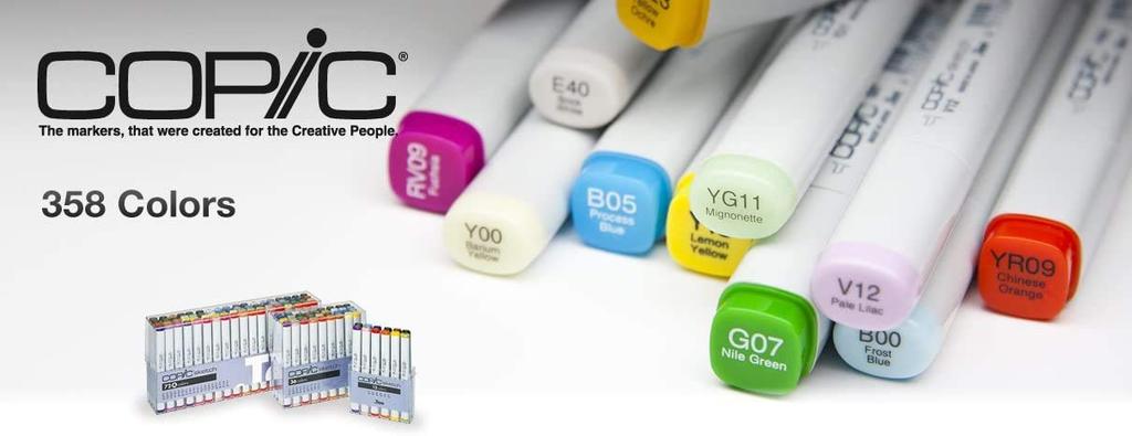 Too Copic Set TG Set 12-Color