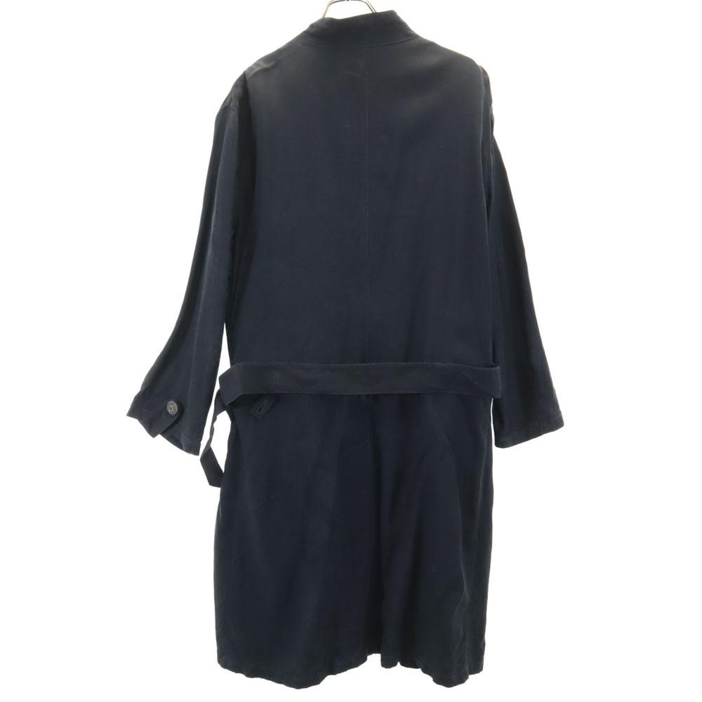 Giorgio Armani Laget i Italia trenchcoat 56 Kullsvart Biggs Herre Brukt