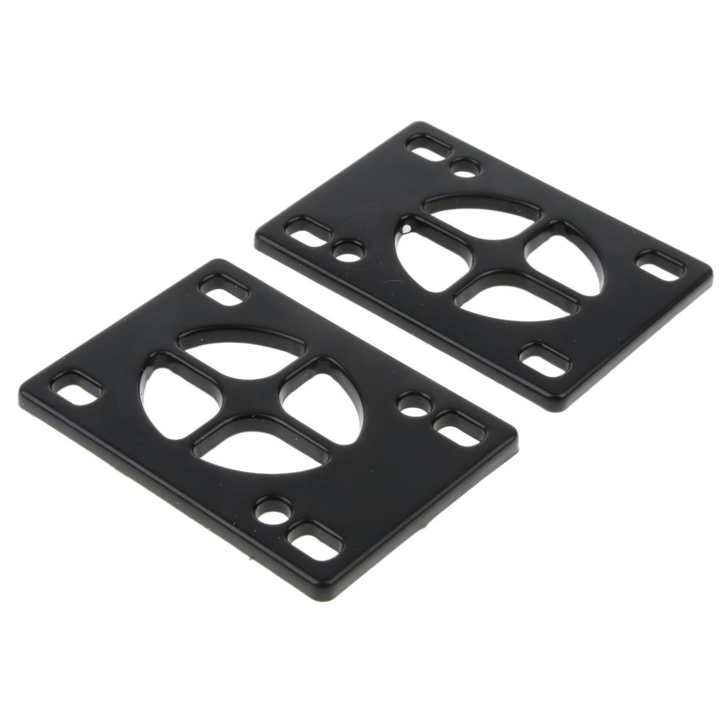 Buy 2pcs Skateboard Risers Shock Pad Longboard Shockproof Mounting