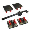Mobile Shelf Heavy Weight Universal Wheel Moving Tool New Lightweight Labor Saving Wheel Moving Magic Closet Furniture