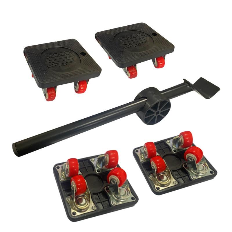 Mobile Shelf Heavy Weight Universal Wheel Moving Tool New Lightweight Labor Saving Wheel Moving Magic Closet Furniture