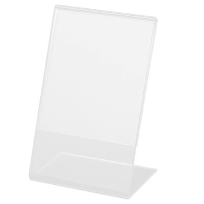 L Shape Clear Acrylic Photo Frame Holder Free Standing Portrait for Instax Mini 8 7s 25 50s 90 9 3 Inch Film