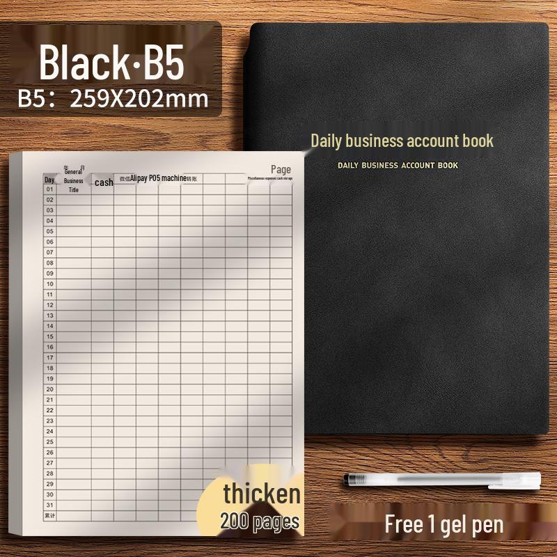 Daily Cash Flow Record Book for Businesses: Ledger for Clothing Stores, Restaurants, and Shops