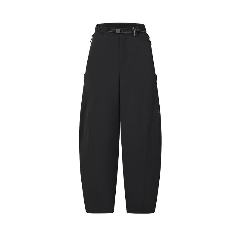 

FILA Explore Versatile Trendy Sports Casual Pants Women bottoms Deep-Black A11W627805FBK S