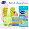 MIAOJIE Wood Pulp Sponge Scouring Pads