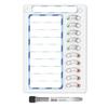 Magnetic Checklist Board Dry Erases Chore Chart Sliding Morning Routine Chart Chores Slider Chart ADHD Tool