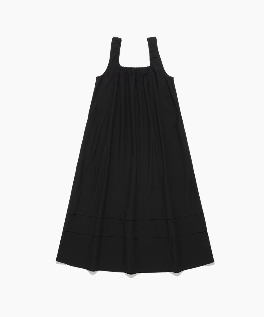 TTUDEMENT Sleeveless Long Dress Black