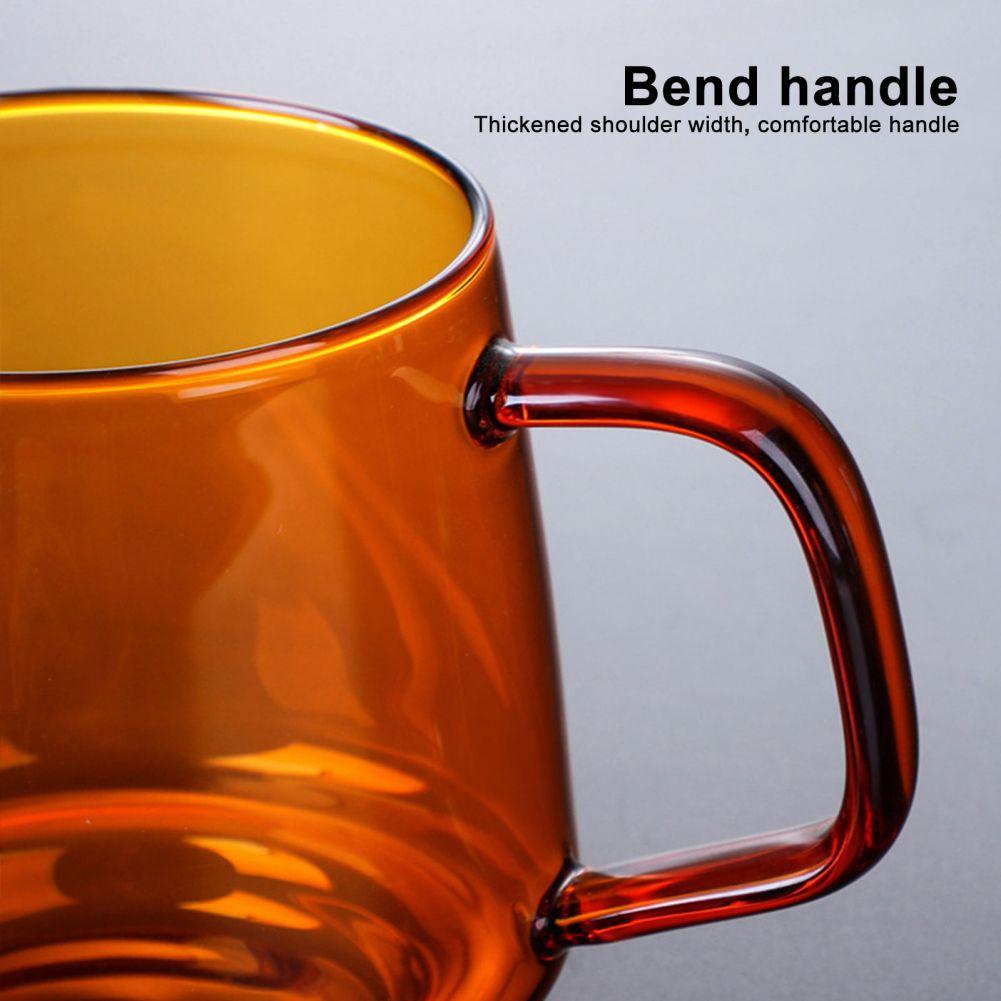 300/550ml High Temperature Resistant Glass Coffee Pot Pour Over Range Coffee Server Carafe Drip Coffee Cup Milk Jug Tea Kettle