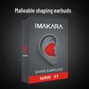 Noise-Blocking Earplugs for Sleeping and Studying - Heat-Molded, Anti-Snoring Solution