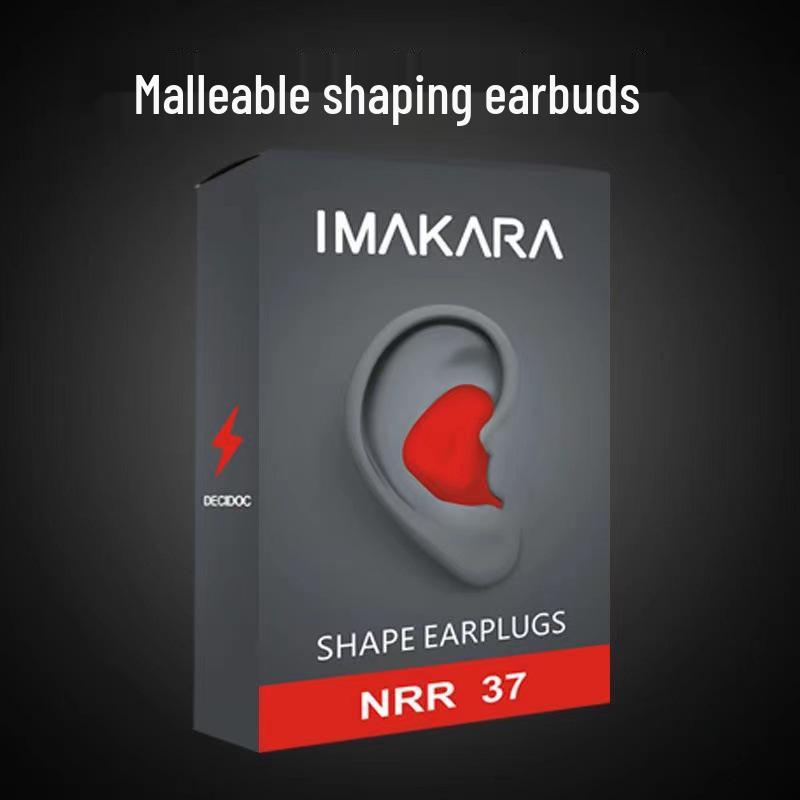 Noise-Blocking Earplugs for Sleeping and Studying - Heat-Molded, Anti-Snoring Solution