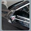 Car Window Wiper Tool Retractable Steel Blade Auto Mirror Cleaner Tool for Side Mirrors Windshield Rainwater Removal