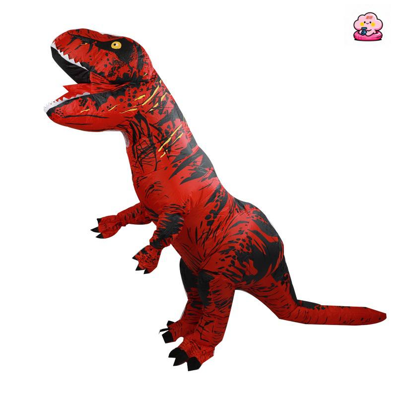 Dinosaur Inflatable Costume - Tyrannosaurus Rex Party Prop & Cartoon Decoration