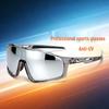 Large Safety Goggles for Summer Sun Protection - Windproof, Anti-Splash, Road Cycling Sports Glasses for Men and Women
