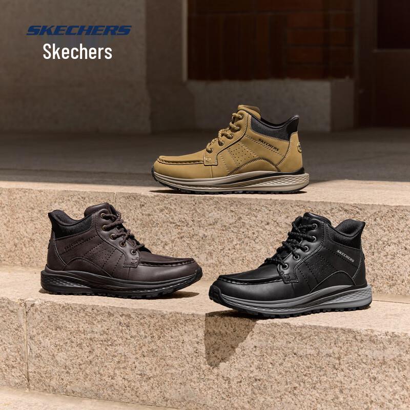 Skechers Men s 205654 Slip-On Winter Boots
