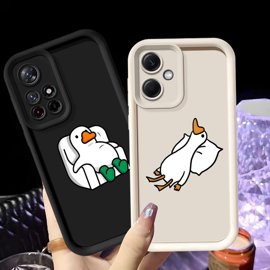 Cute Comfortable Ducks Case for Xiaomi Poco F8 C50 C51 X3 Pro X3 NFC C61 Phone Cover