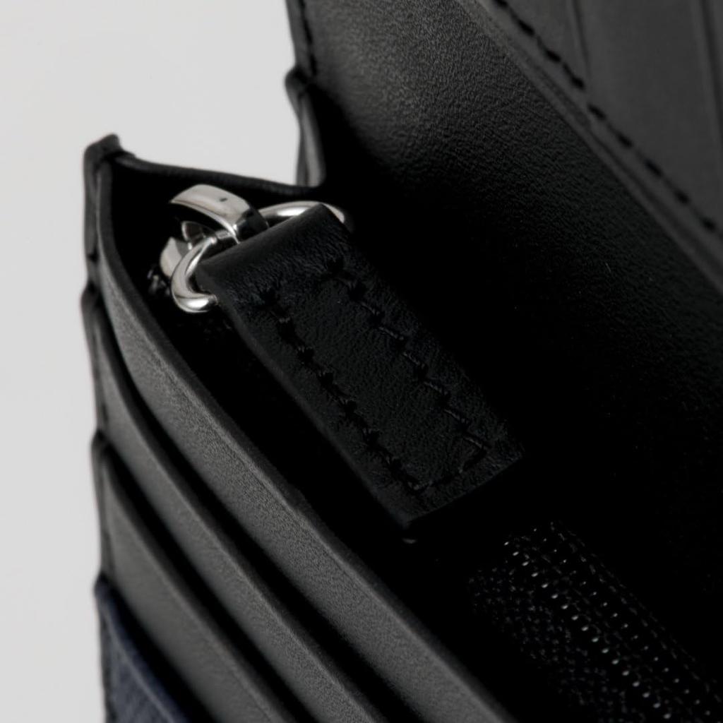 [Lanvin Collection] Wallet COULEUR DU VIN ART DECO 100e ANNIVERSAIRE LIMITED COLOR Navy