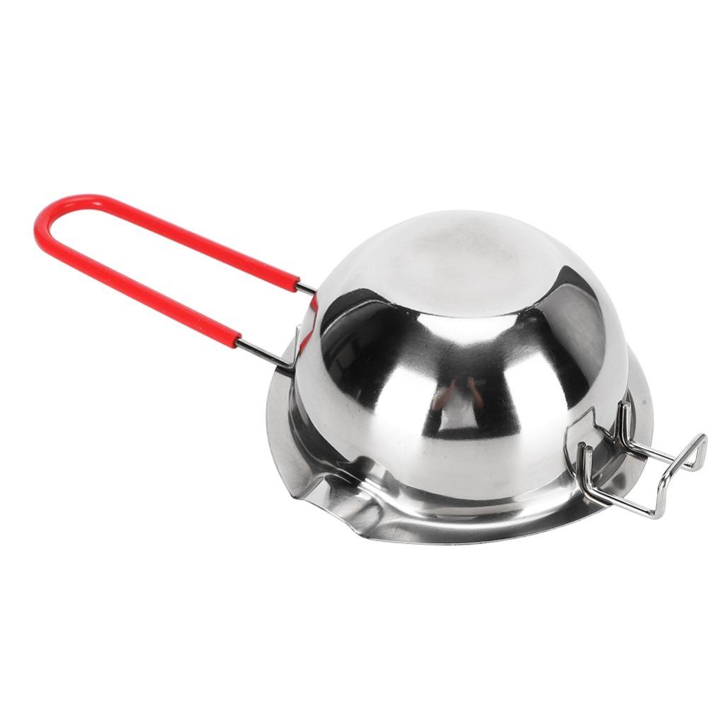 4pcs Silver Wax Melting Pot Stainless Steel Melting Pot Candle Making Kit  Chocolate Melting