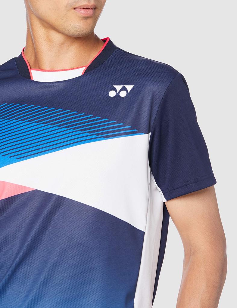 Yonex Short Sleeve Game Shirt Navy Blue Japan Size SS to Japanese Size (Fit Style), (019), (equivalent XS)