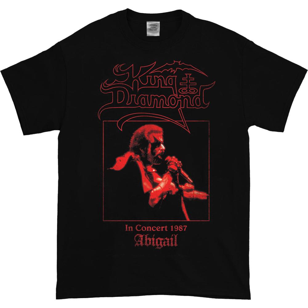 

Черная футболка унисекс King Diamond In Concert 1987
