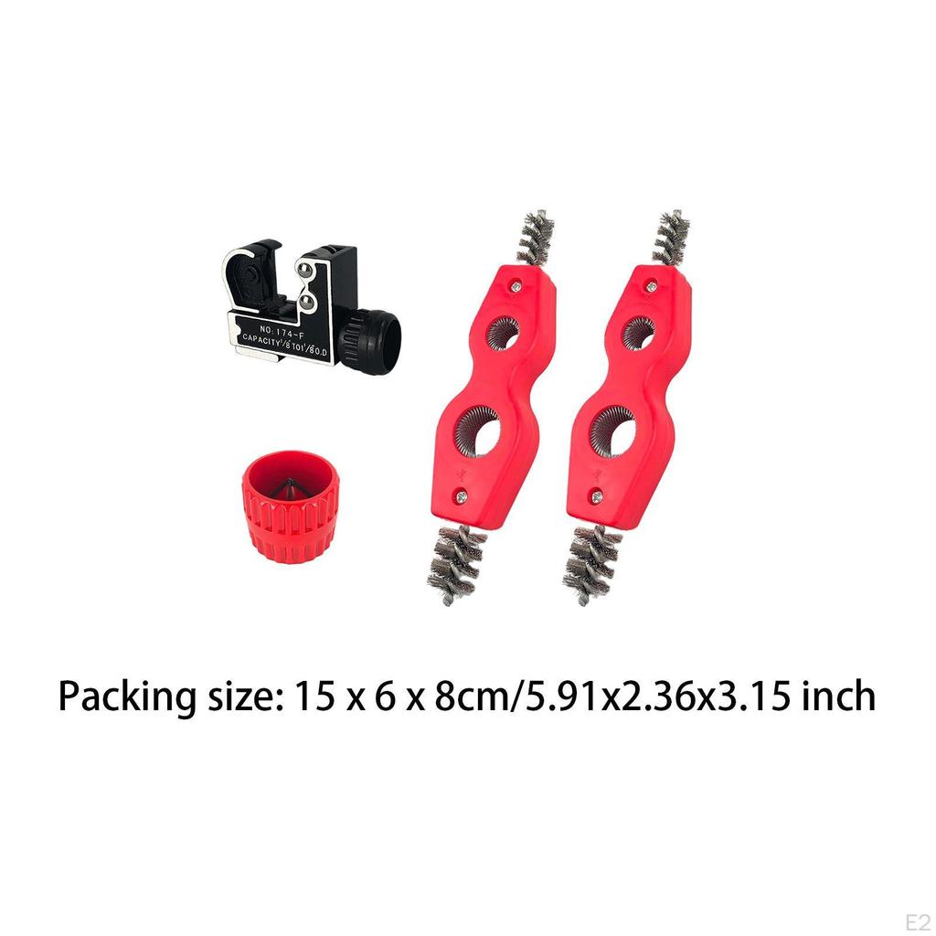 Rohrschneider Multifunktional Professionell Rohrschneiden mit Reinigungsbürste