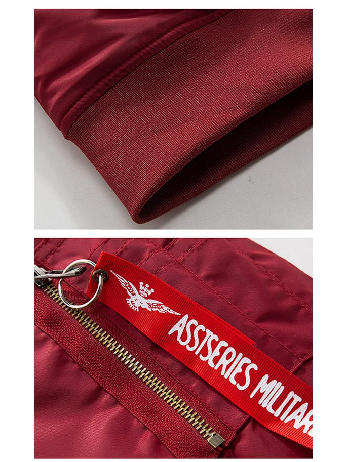 Men's Cross-Border Stand-up Collar Cotton MA01 Pilot Baseball Jacket, Plus Size, Autumn/Winter Casual Coat