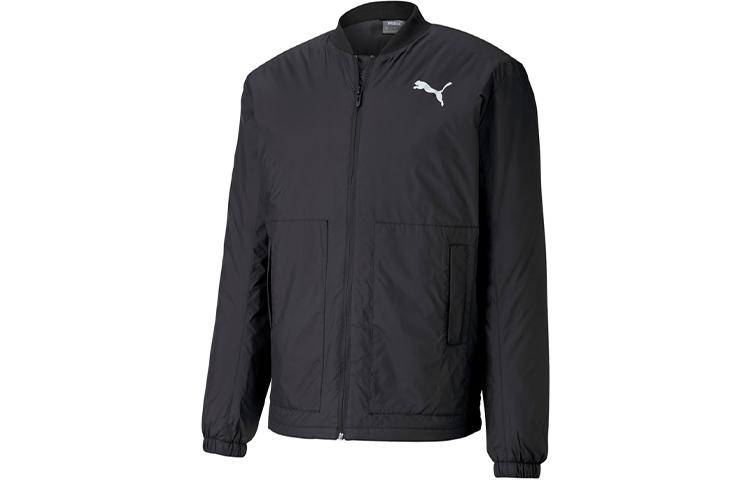 PUMA Jackets Men s Black Baseball Collar Moderate Other 585349-01 S