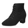 High Top Tanzschuhe Damen Latin Salsa Jazz Tanzstiefel Damen High Heels 3cm 5cm Outdoor Erwachsene Frau Ballroom Dance Sneakers