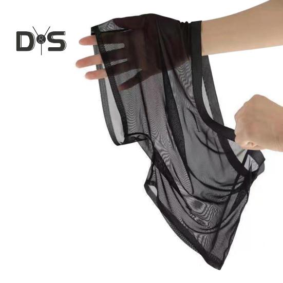 Herren Boxershorts Sommer Ultradünne Perspektive Mesh Garn Shorts Slips Mittelhoher U-Konvexer Sexy Slip