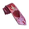 Cherry Y2K Neckties Heart Shirt Neckties Fashion Neck Tie  Holidays