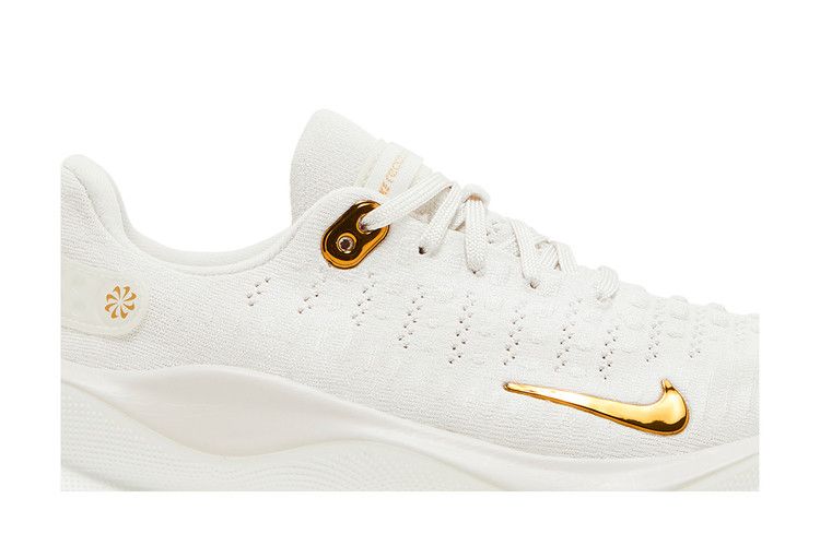 Nike ReactX Infinity Run 4 Weiß Gummi Metallisch Gold (Damen)