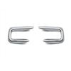 For Lexus LBX  2024 2025 Car Accessories ABS Chrome Front Fog Light Lamp Cover Trim Molding Bezel Garnish