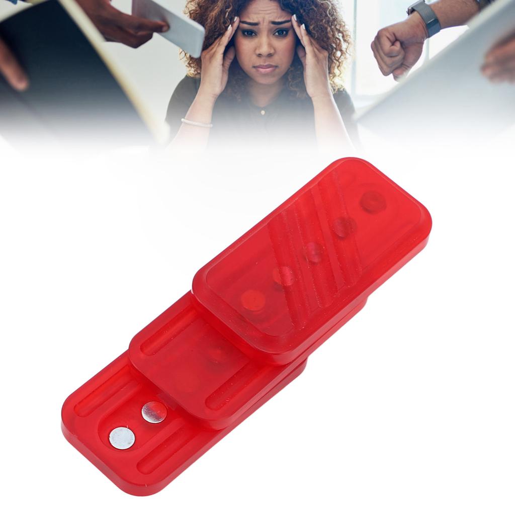Fingertip Push Card Toy Fingertip Slider Toy Stress Relief Mechanical Haptic Slider For Travel and H