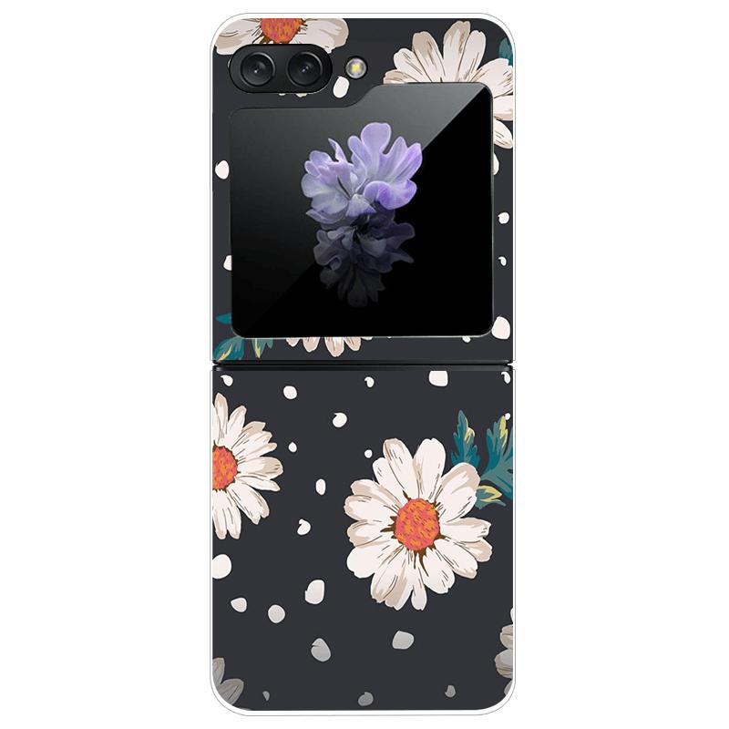 For Samsung Z Flip7 Hard Case ZFlip7 5G Transparent PC Phone Cases For Galaxy Z Flip 7 Fashion Cartoon Clear Protective Fundas