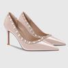 2025 New Mixed Colors Slip on Women's High Heels Pointed Toe Rivet Thin Heels Pumps Outdoor Party & Dress Shoes Female