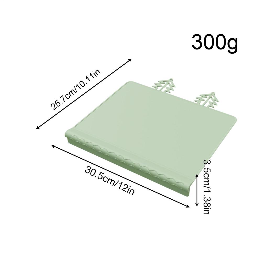 Kids Placemat Washable Non-Slip Placemat Silicone Restaurant Table Mat With Anti-Collision Edge For Kids Table Food Eating