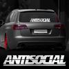 Antisocial Car Stickers Personalize For Auto Body Window Laptop Motorcycle Decals Styling Decoration Car Accessories