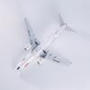 Aircraft Diecast Airplane 47cm B737-800 China Eastern Airlines Yunnan Peacock Sound-Activated Light With Wheels Collectible Toy