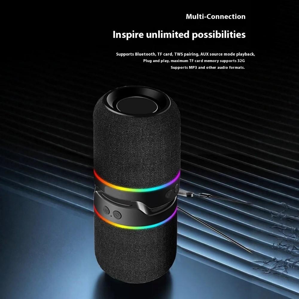 2-in-1 Magnetischer Split Bluetooth-Lautsprecher Magnetisch Abnehmbarer Lautsprecher für Party Camping