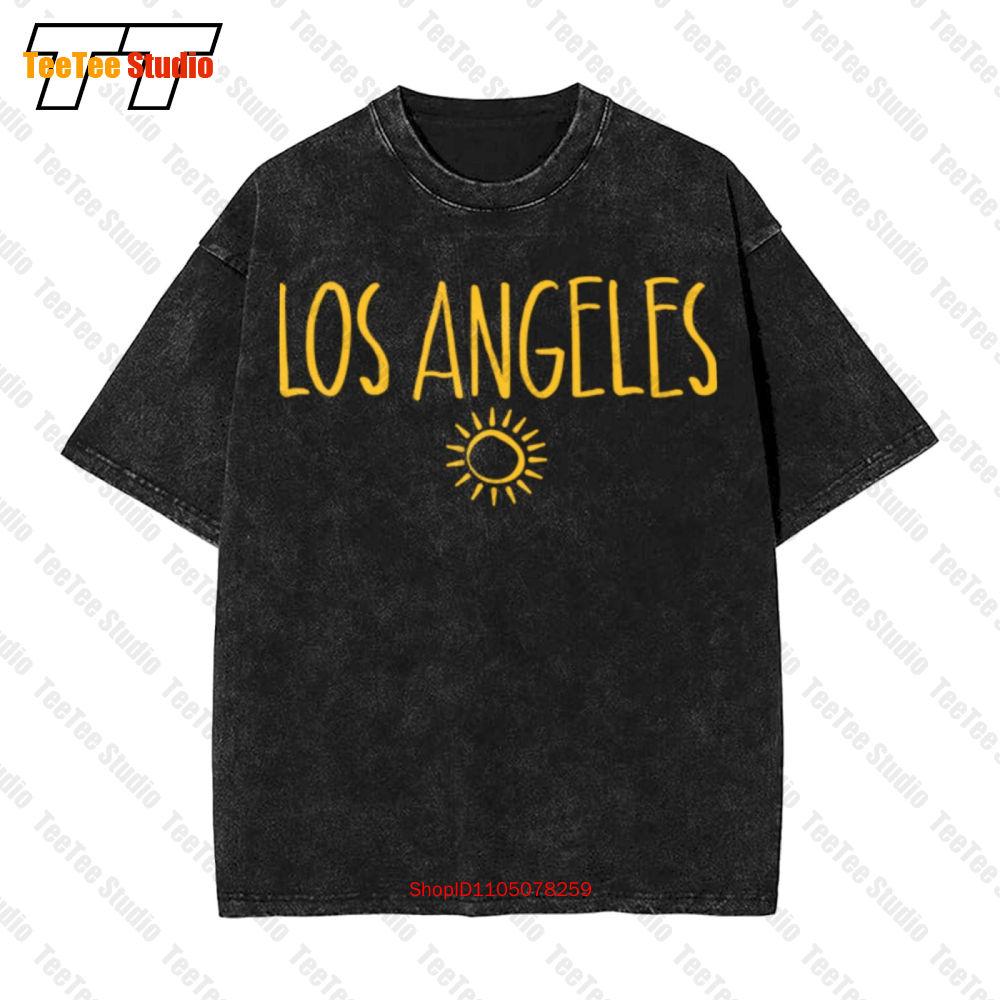 Lithuania Sun Drawing Handwritten Text Amber Print Vintage Oversized TShirt OF S