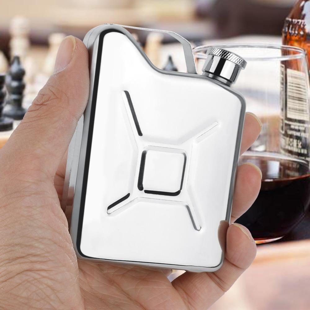 Stainless Steel Liquor Hip Flask 5oz Pocket Wine Bottle Portable Alcohol Flask Camping
