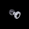 Mini Magnetic Invisible Badge Display Stand High Clear Acrylic Base For Badge Holder Accessories Desktop Storage