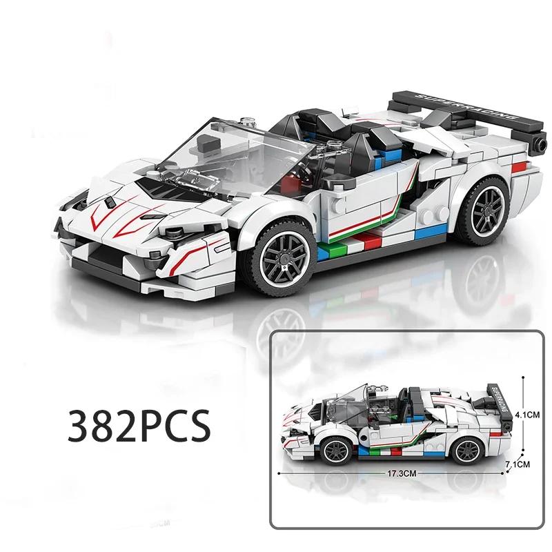 Speed Series Racing Sports Vehiclea Technique Car Supercar Building Blocks Set Bricks Classic Moc Model Toys For Kids