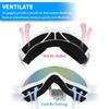FOCUHUNTER Ski Snowboard with Dedicated Hard Glasses Wide Field of View UV Impact Sports Goggles Goggles, Goggles, Case, Compatible, Anti-Fog, Lenses,