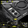 Sliding Camshield Lens Cover Ring Holder Shockproof Phone Case For iPhone Duo