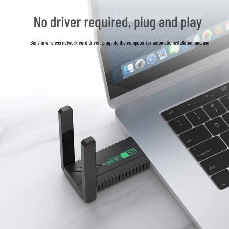 Treiberfreier Dualband-5G-USB-WLAN-Adapter für Desktop und Laptop