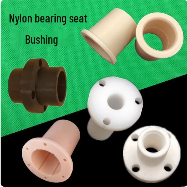 Horizontal Plastic Guide Bushing with Nylon Coupling and Flange Bearing Sleeve