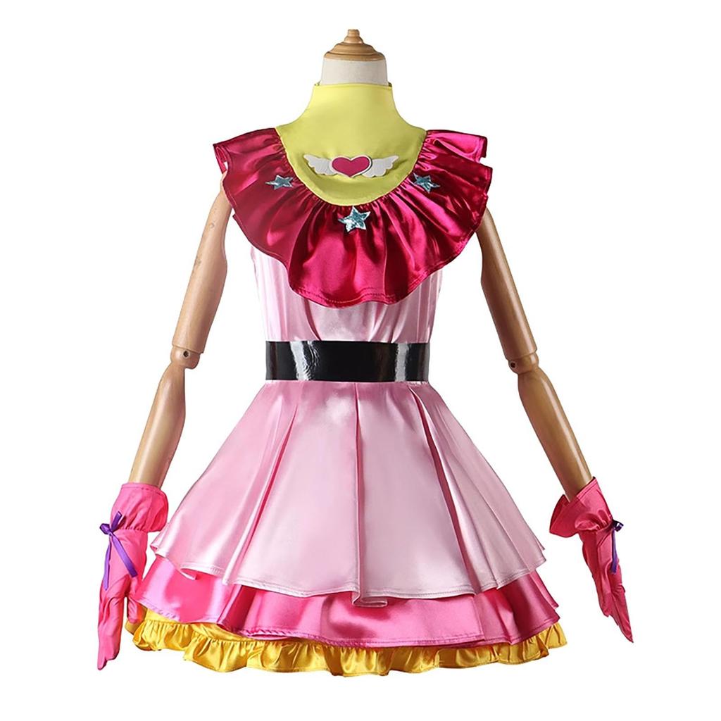 Oshi No Ko Hoshino and Arima Kana Cosplay Halloween Anime Uniform Hoshino [Milky Time] Ai, Aqua, Ruby, (S, Ai)