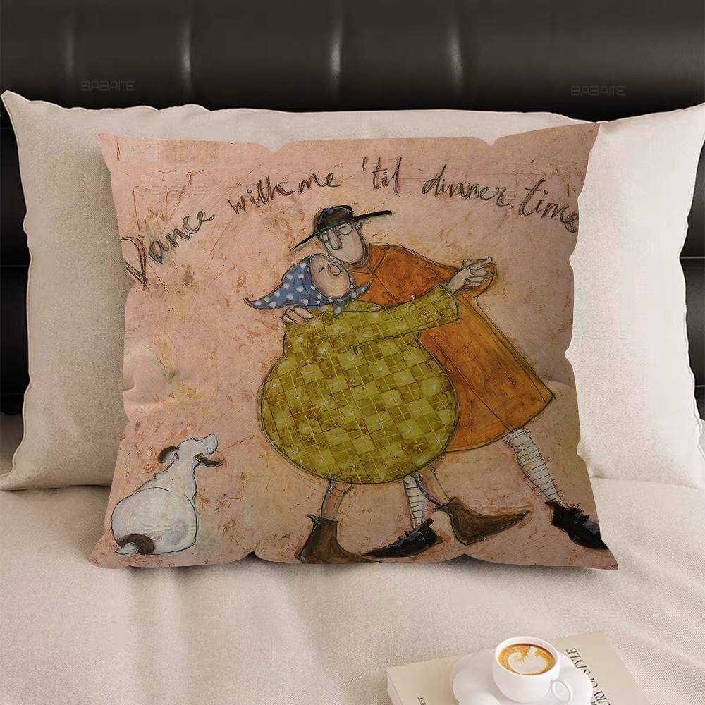 S-Sam Toft 45*45cm Cushion Cover Pillow Cover Decor Pillowcase Home Pillowcase For Couch Pillow