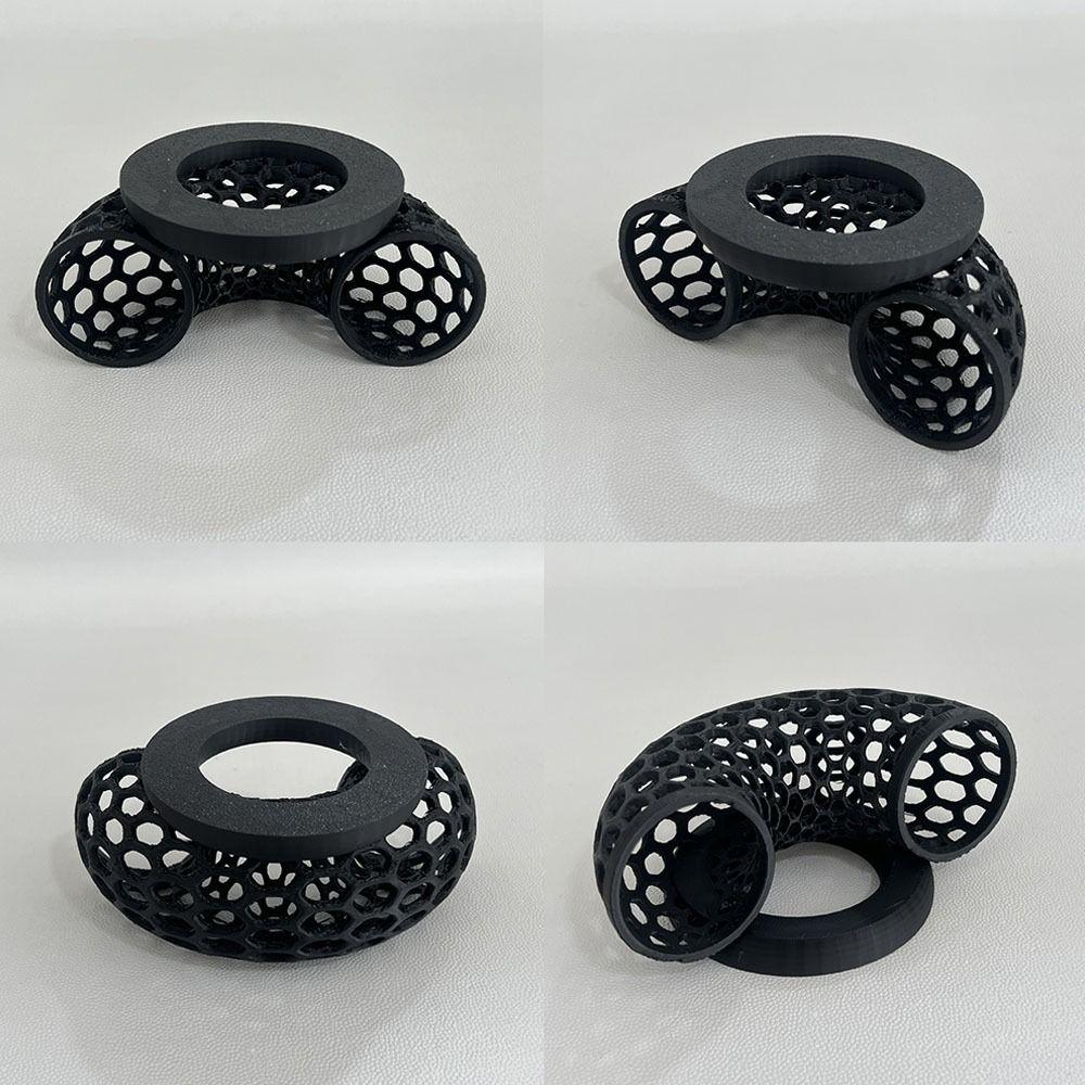 3-in-1 Aquarium Floating Cave Durable Floating Surface Fish Tunnel Small Fish Hammock Feeding Ring for Betta Small Aquatic Pets