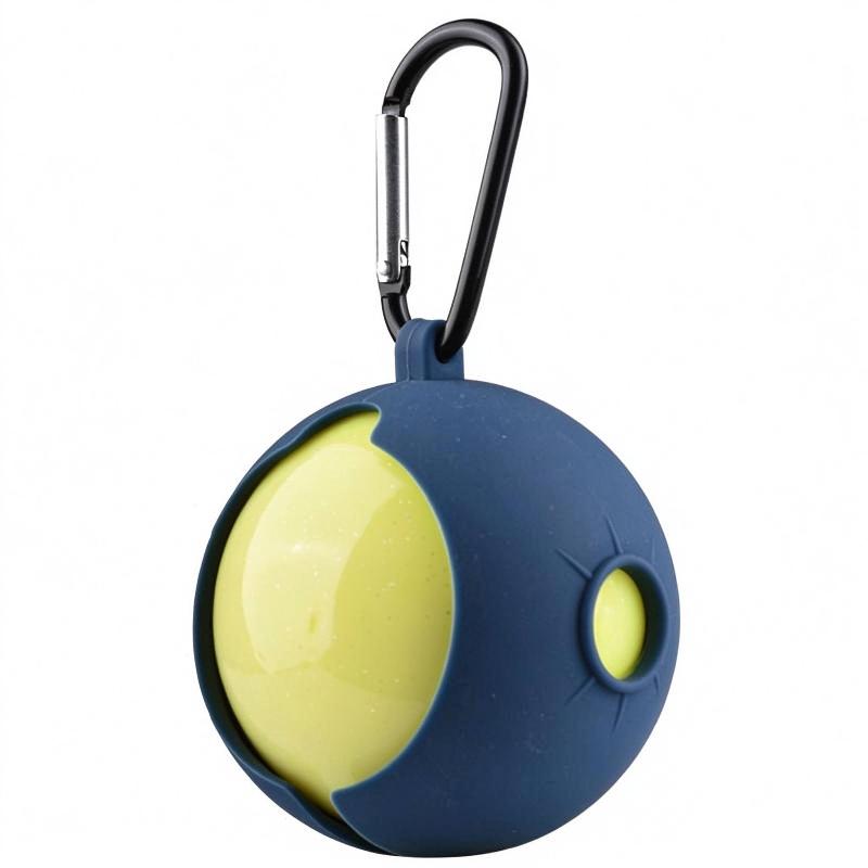 1Pcs Silicone Golf Ball Cover - Shockproof Park Golf Accessories Fits Standard Golf Balls, Park Golf Ball Protector